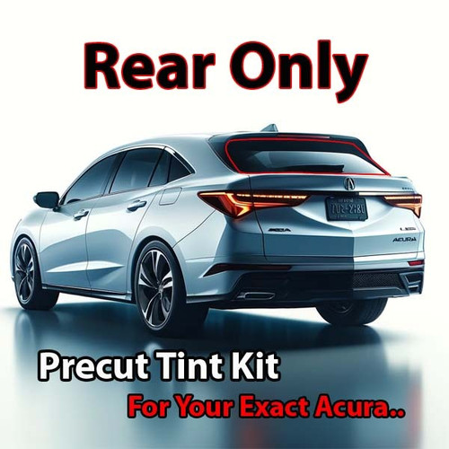 Precut rear window tint kit custom cut for your exact vehicle.
