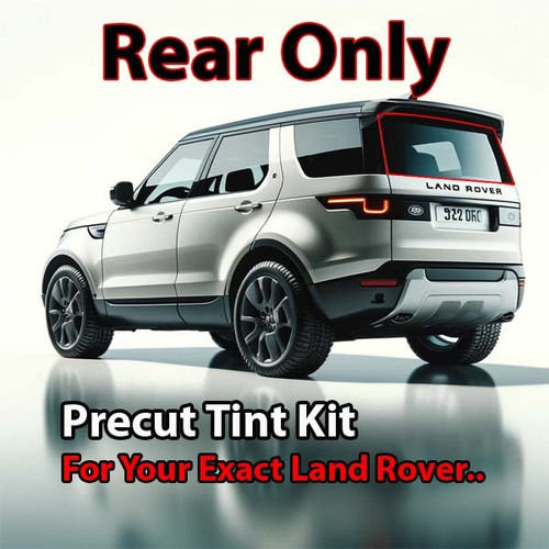Precut rear window tint kit custom cut for your exact vehicle.