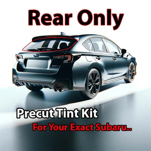 Precut rear window tint kit custom cut for your exact vehicle.