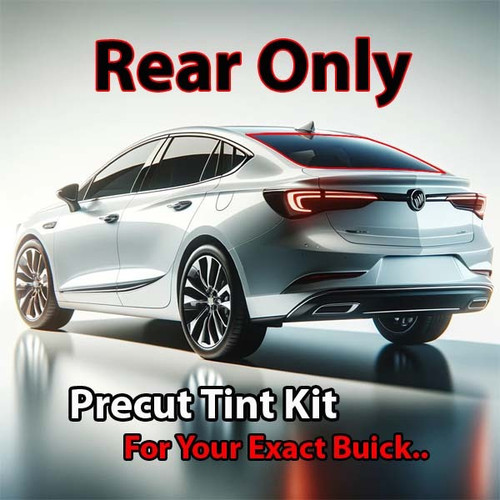 Precut rear window tint kit custom cut for your exact vehicle.