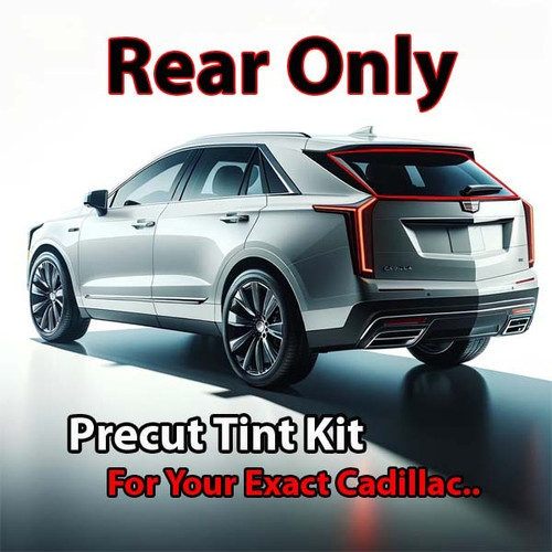 Precut rear window tint kit custom cut for your exact vehicle.