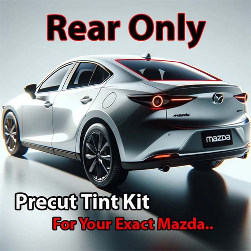 Precut rear window tint kit custom cut for your exact vehicle.
