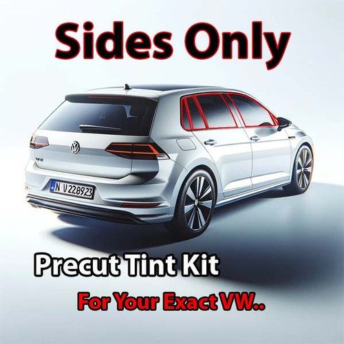 Precut sides only tint kit custom cut for your exact vehicle.