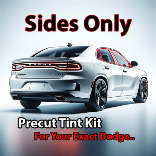 Precut sides only tint kit custom cut for your exact vehicle.