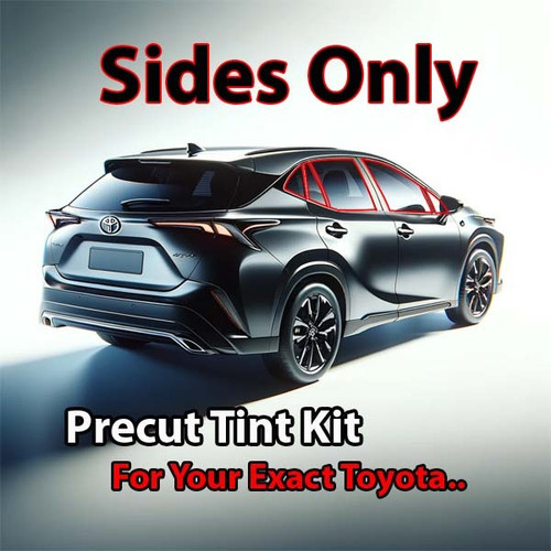 Precut sides only tint kit custom cut for your exact vehicle.