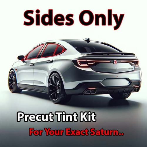 Precut sides only tint kit custom cut for your exact vehicle.