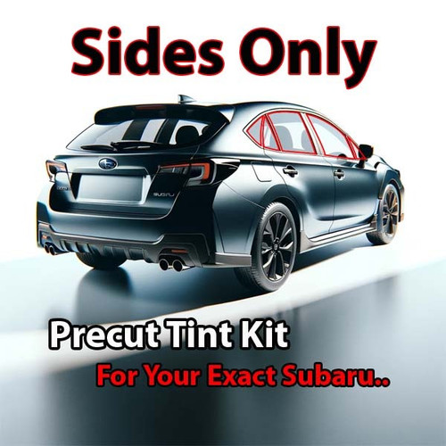 Precut sides only tint kit custom cut for your exact vehicle.