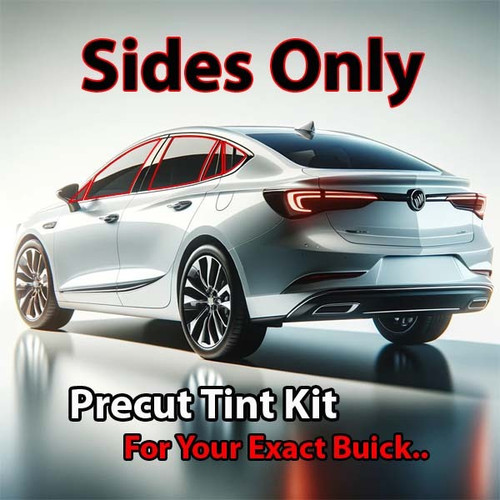 Precut sides only tint kit custom cut for your exact vehicle.