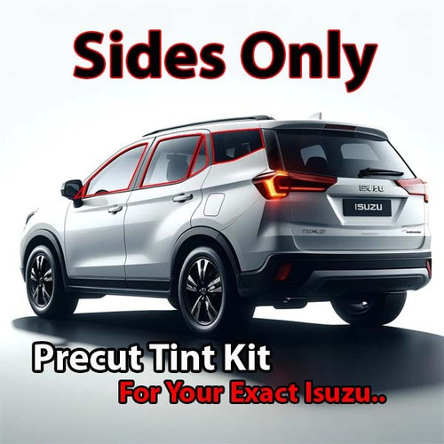 Precut sides only tint kit custom cut for your exact vehicle.