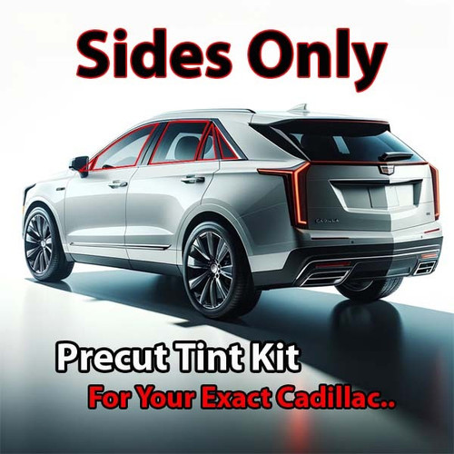 Precut sides only tint kit custom cut for your exact vehicle.