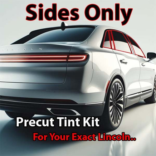 Precut sides only tint kit custom cut for your exact vehicle.