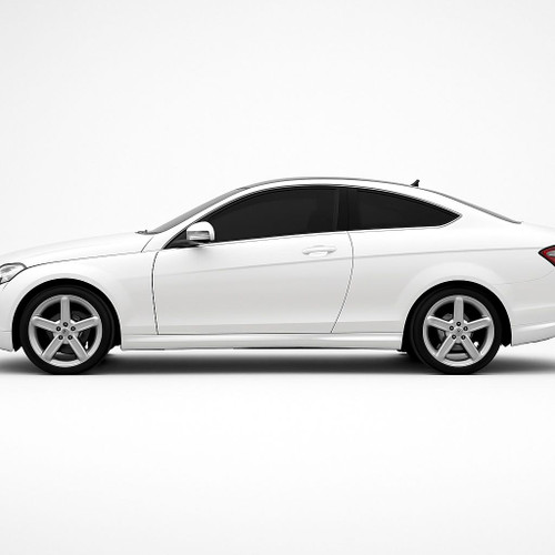 Precut front door tint kit custom cut for your exact vehicle.