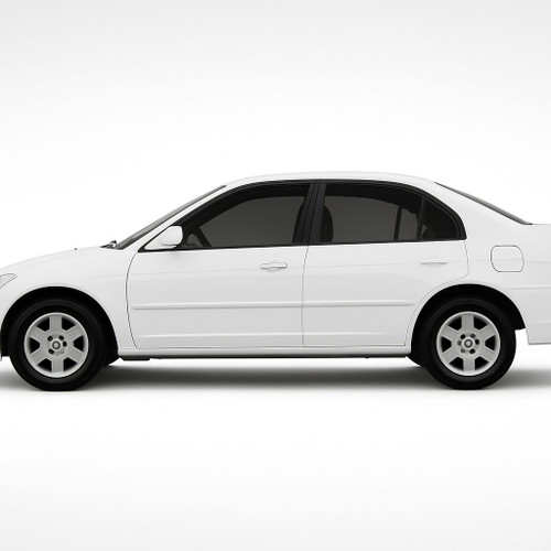 Precut front door tint kit custom cut for your exact vehicle.