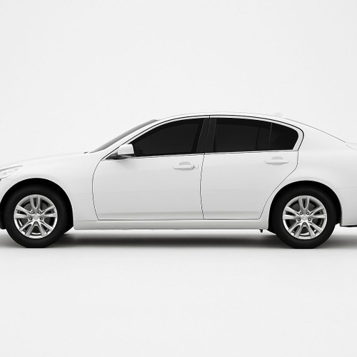 Precut front door tint kit custom cut for your exact vehicle.
