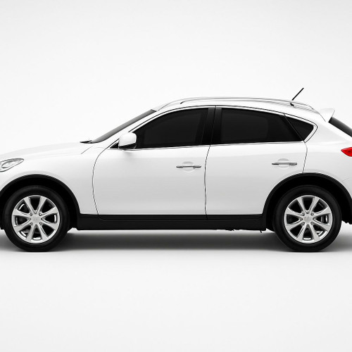 Precut front door tint kit custom cut for your exact vehicle.
