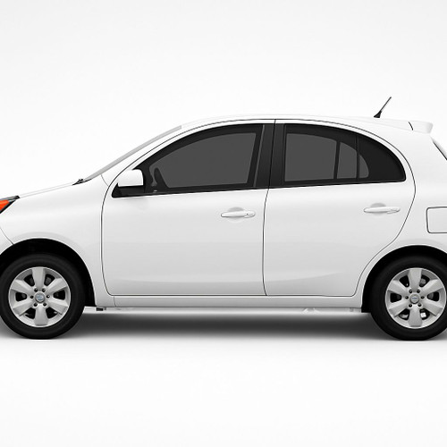 Precut front door tint kit custom cut for your exact vehicle.