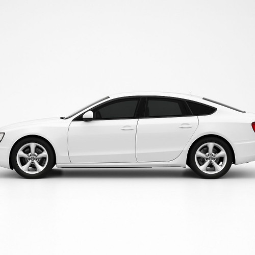 Precut front door tint kit custom cut for your exact vehicle.