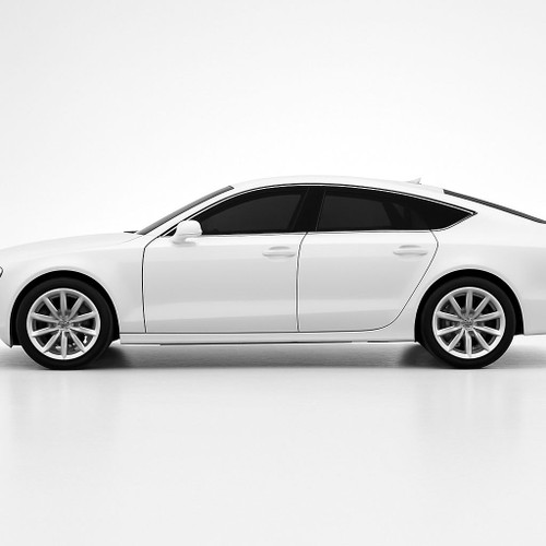 Precut front door tint kit custom cut for your exact vehicle.