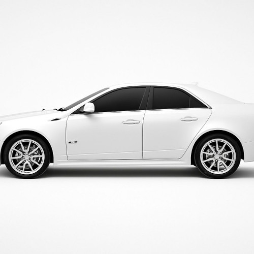 Precut front door tint kit custom cut for your exact vehicle.