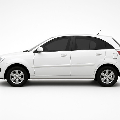 Precut front door tint kit custom cut for your exact vehicle.