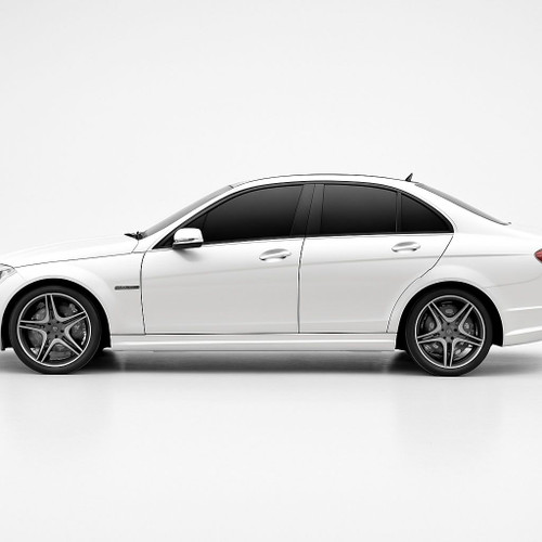 Precut front door tint kit custom cut for your exact vehicle.