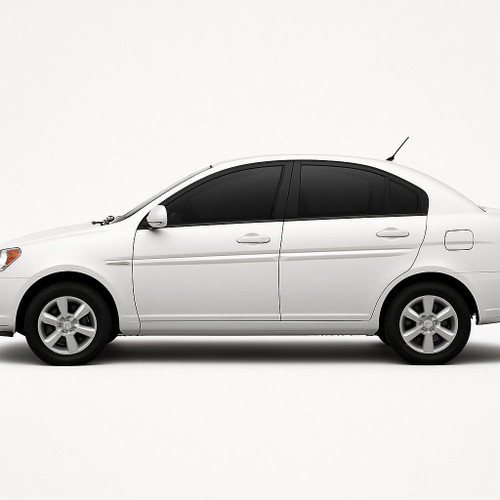 Precut front door tint kit custom cut for your exact vehicle.