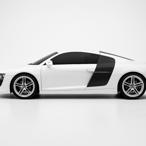 Precut front door tint kit custom cut for your exact vehicle.