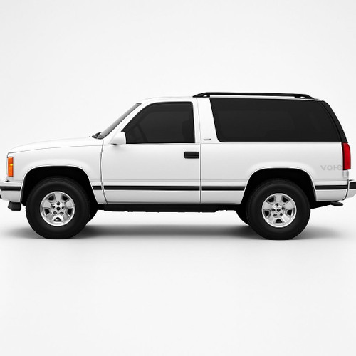 Precut front door tint kit custom cut for your exact vehicle.