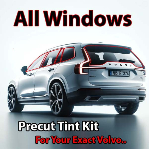 Precut all window tint kit custom cut for your exact vehicle.