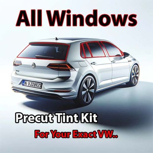 Precut all window tint kit custom cut for your exact vehicle.