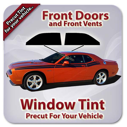 Precut front door tint kit custom cut for your exact vehicle.