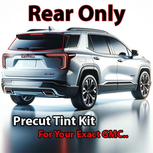 Precut rear window tint kit custom cut for your exact vehicle.