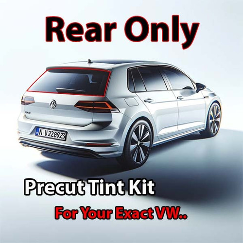 Precut rear window tint kit custom cut for your exact vehicle.