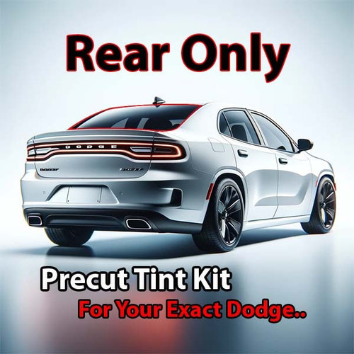 Precut rear window tint kit custom cut for your exact vehicle.