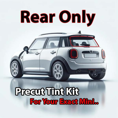 Precut rear window tint kit custom cut for your exact vehicle.