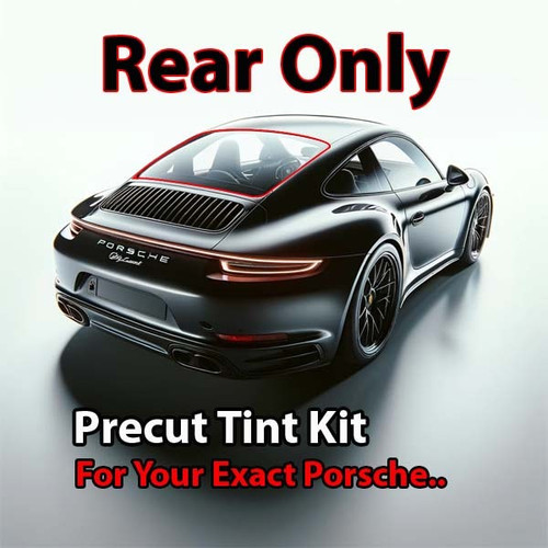 Precut rear window tint kit custom cut for your exact vehicle.