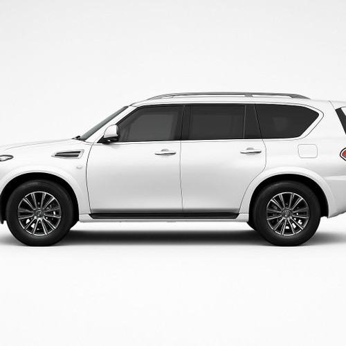 Precut back door tint kit custom cut for your exact vehicle.