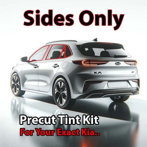 Precut sides only tint kit custom cut for your exact vehicle.