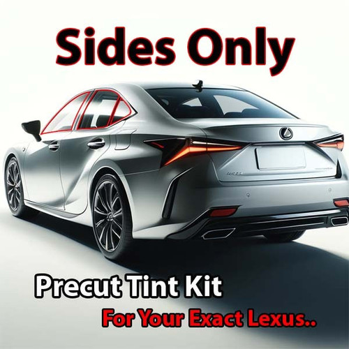 Precut sides only tint kit custom cut for your exact vehicle.