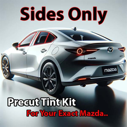 Precut sides only tint kit custom cut for your exact vehicle.