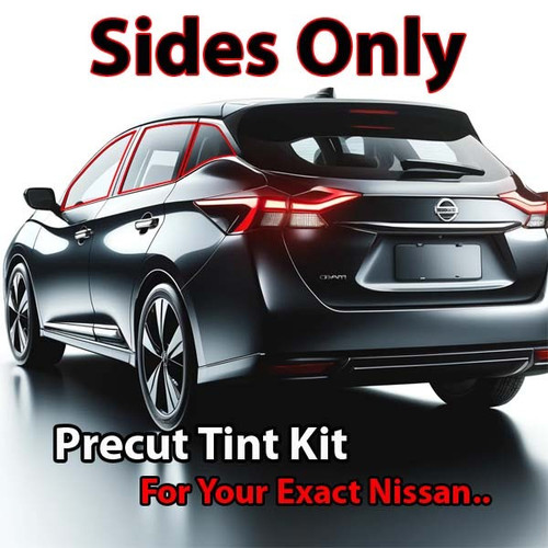 Precut sides only tint kit custom cut for your exact vehicle.