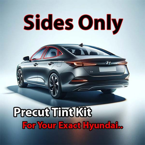 Precut sides only tint kit custom cut for your exact vehicle.