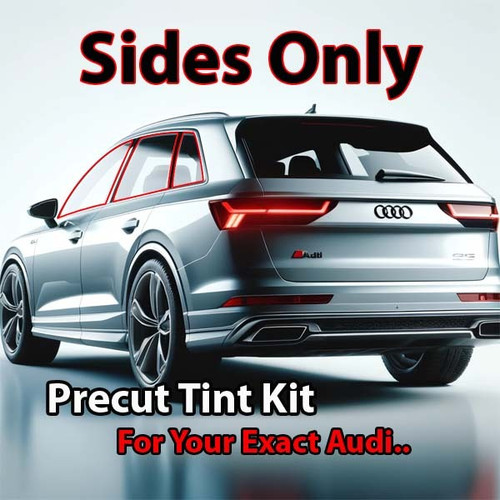 Precut sides only tint kit custom cut for your exact vehicle.