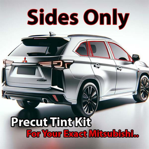 Precut sides only tint kit custom cut for your exact vehicle.