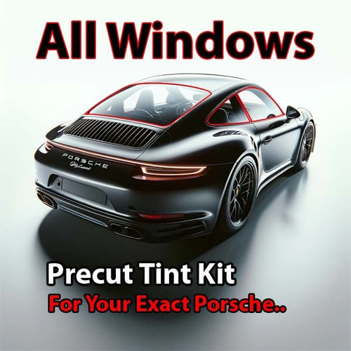 Precut all window tint kit custom cut for your exact vehicle.