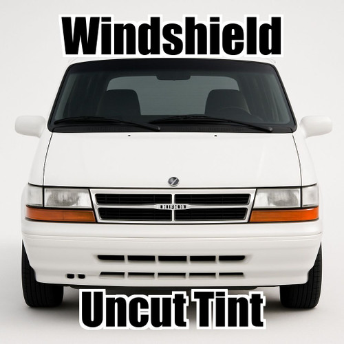 Uncut windshield window tint kit for your exact vehicle.