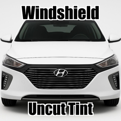 Uncut windshield window tint kit for your exact vehicle.
