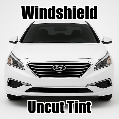 Uncut windshield window tint kit for your exact vehicle.