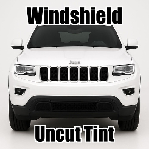 Uncut windshield window tint kit for your exact vehicle.