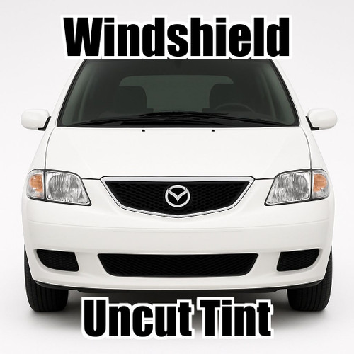 Uncut windshield window tint kit for your exact vehicle.